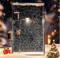 Snowy Night Lamp